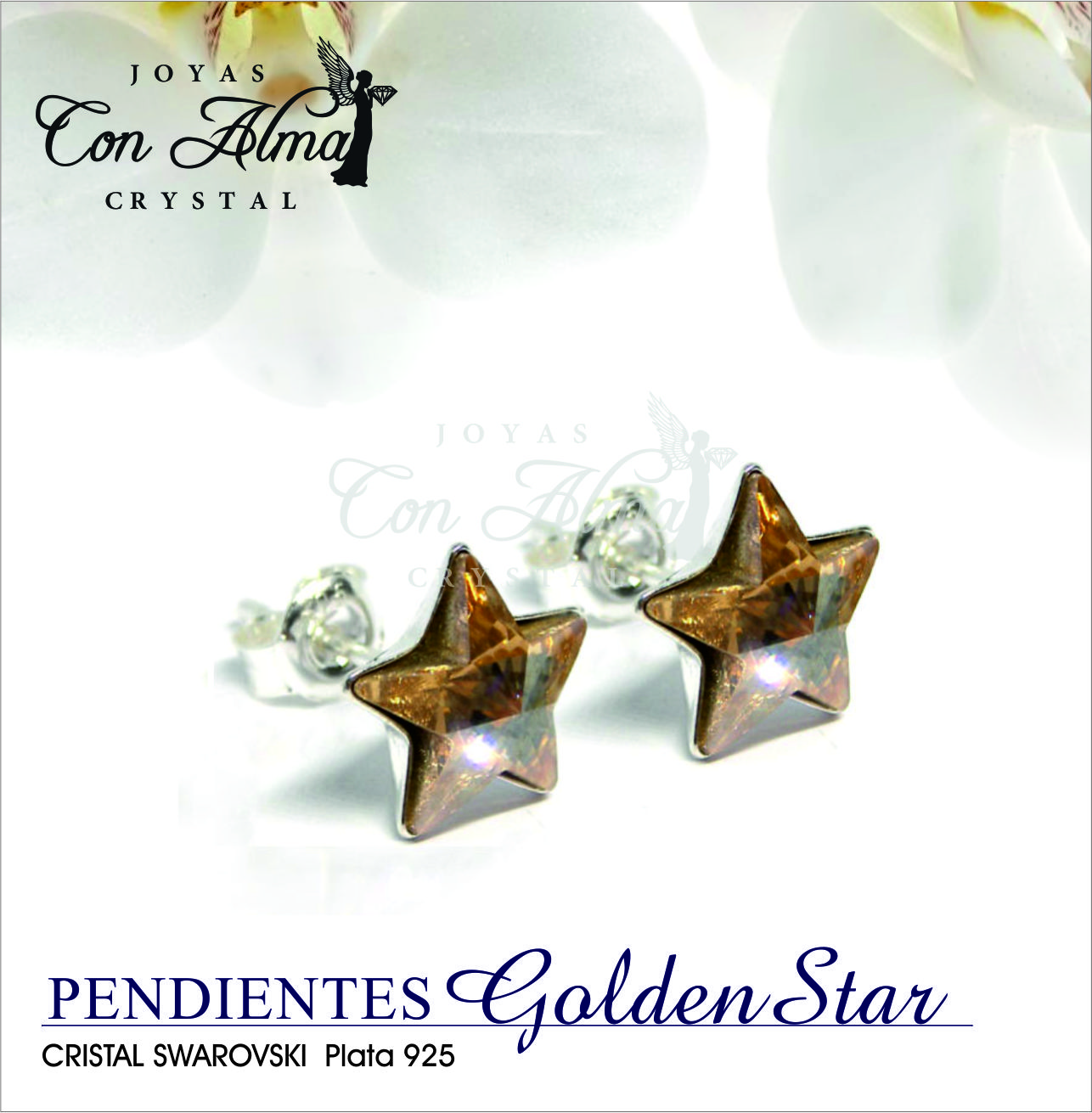 Pendientes  Golden Star 17,99 €